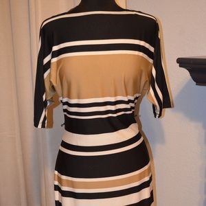MIDI DRESS SIZE S Karin Stevens 3/4 Sleeve